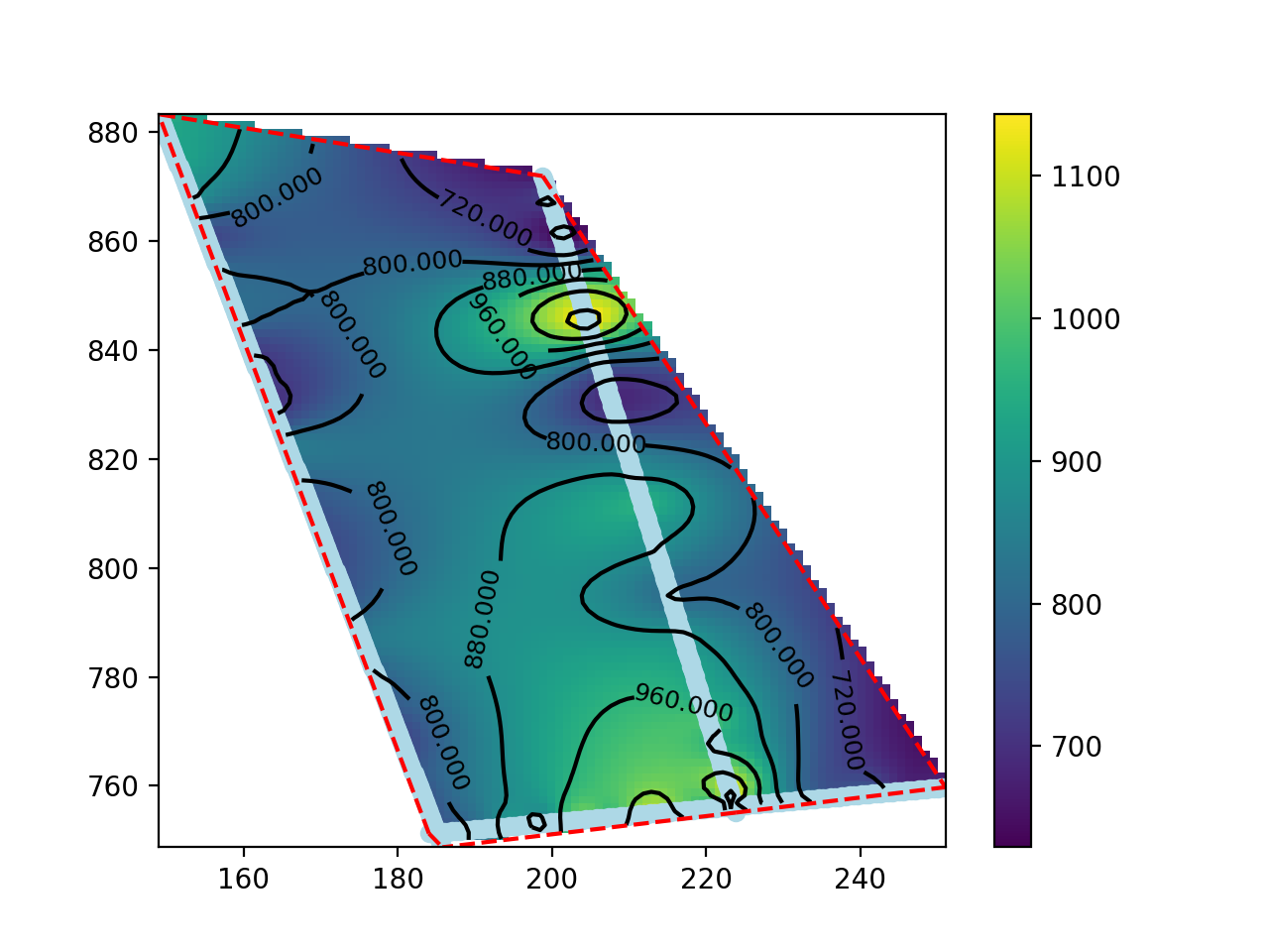 Post Processing Mapping Seismic Velocity At Defined Depth Smarttomo